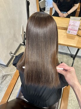 ルナバイルヴェール(LUNA by LeVert) 時短縮毛矯正　2時間台で終わる