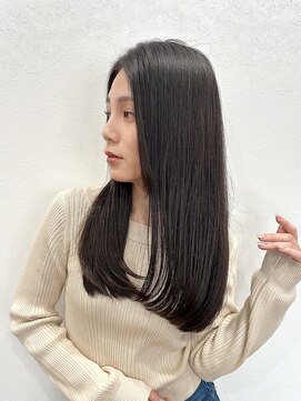 ブレンドバイハピネス(Blend by happiness) 髪質改善トリートメントストレートロングレイヤー20代30代40代