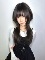 アリー 原宿(ALLY)&nbsp;ハッシュカットシャギーウルフレイヤーカットエクステレイヤー