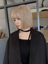 エトワ 中央店(etoi)&nbsp;大分韓国ヘアタッセルボブミニボブショートボブ切りっぱなし