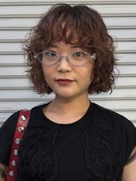 サル(saru) ボブパーマ