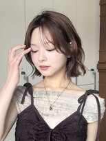 ロンドリメゾン 原宿(Lond re Maison.) ブリーチなし/髪質改善/イメチェン/ダークブラウン/ボブ/原宿