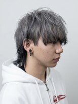 ラルス(Larus)&nbsp;リバースセンターパート/ニュアンスパーマ/ダウンバング/本八幡