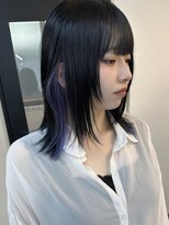 ヴェルデ(Verde)&nbsp;★顔周りレイヤー×インナーカラーペールパープル