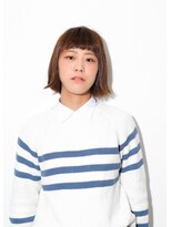 ニコヘアー(niko hair) ぶつ切りボブ LINEID @vey3047y