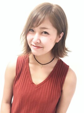 アーツヘアー JR上熊本駅店(ARTS@HAIR) ∇ガーリーカジュアル×外ハネボブ