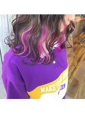 《charles》インナーカラー×ユニコーンカラー