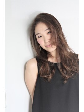 ピグメント(pigment) 【pigment】シナモンベージュのこなれロング◎