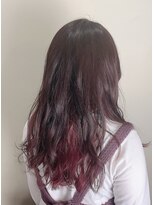 ヘアサロンエム 大宮東口(HAIR SALON M)&nbsp;デザインカラー/厚めバング/ローライト/スリークボブ