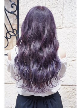 フルール たまプラーザ(Fleur) パープルラベンダー/ロング/ツヤ感