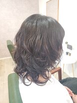 ハルララヘアー(harurara hair)&nbsp;【harurara hair大分/明野】ミディアムレイヤー×パーマ