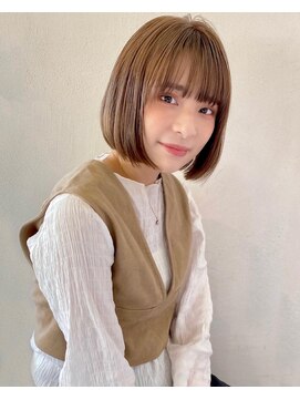 レイラバイアフロート 吉祥寺(Lila by afloat) ハイトーン×ボブヘア【アフロート吉祥寺 緒方】