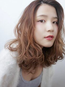 アレンヘアー 富士宮店(ALLEN hair) 【ブリーチなし】プチ外国人風アッシュグレージュカラー