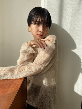 イム(imu) 【imu STYLE 】暗髪オトナショート