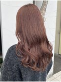 ブリーチなしダブルカラー ミルクティーピンク ☆伊藤☆