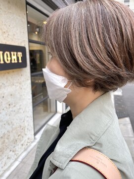 エイト 上野店(EIGHT ueno) 【EIGHT上野】日木[NIKI]_脱白髪染めで思い通りの色に！