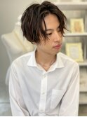くせ毛風モテ髪ニュアンスパーマ束感ショートc5上尾20代30代40代