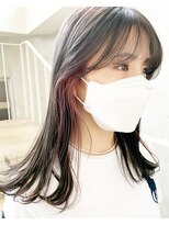 メゾンアクア 表参道(Maison ACQUA)&nbsp;ブリーチなしカラー　透明感　グレージュ　オリーブカラー