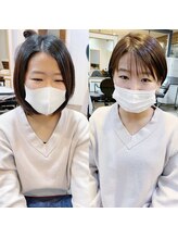 【CASE2】顔タイプ　フレッシュ（さわやか、親しみやすい、若い、清潔感、可愛い、シンプル