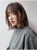 大人ミディアムレイヤー♪エレン池袋/小顔カット