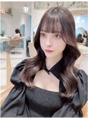 王道モテ♪パッツン前髪/韓国風くびれヘア