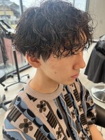 ロンド クラン 岡崎(Lond Clan)&nbsp;波巻きパーマ/ツイストスパイラル/センターパート