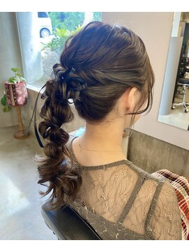 ボブ (Hair salon BOB) ポニーテールアレンジ