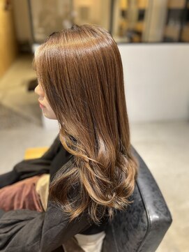 ドット ヘアー ジェム(dot.hair gem) ミルクティーベージュ