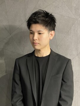 ヘアブランド椿 ツーブロック×アップバング