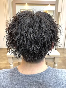 アルターリール(aL ter Rire) アッシュブラック/カルマパーマ/ベリーショート/鎌取/中村郁未