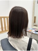 外ハネ×髪質改善カラー