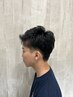 男性カット＋眉毛カット　￥5220⇒￥4670