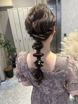 ラ マジィー(La magie)&nbsp;編みおろしヘアセット☆