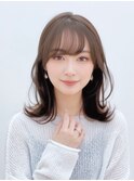 カジュアル大人レイヤーミディアム