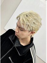 ヘアサロン アウラ(hair salon aura) フェザーショートフェザーパーマカルマパーマブリーチ