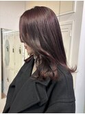 ボルドーカラー @honomi_sqofhair