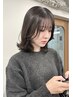 似合わせカット＋潤いカラー＋5stepバイカルテトリートメント￥16500