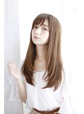 レイヤーカット/マロンベージュ/くすみベージュ[横浜]
