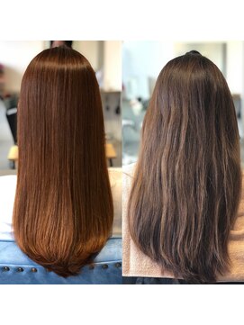 レアビーチ センター南店(LeaBeach) 【プレミアム】白髪染め髪質改善カラー+潤艶水素Tr+ブロー