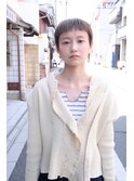ハイトーンのショートスタイル