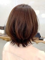 ロミー 本厚木(ROMMY.)&nbsp;くびれボブ◎ミディアムレイヤー◎マロンベージュ20代～50代