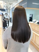 プラグ バイ ネオリーブ(plug by neolive)&nbsp;チェリーブラウン×髪質改善[髪質改善/縮毛矯正/韓国]A