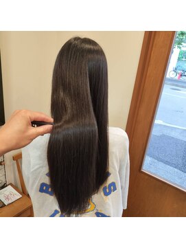 ハチマルハチ エアー 向ヶ丘遊園店(808 air) 極艶ストレート@30代40代50代60代