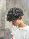メンズカットパーマ/ニュアンスパーマ/フェザーパーマ[北千住]