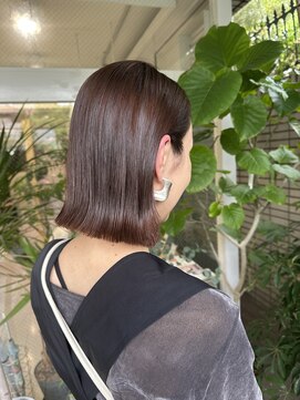 ダブル(W) 【hair salon W】切りっぱなしボブ