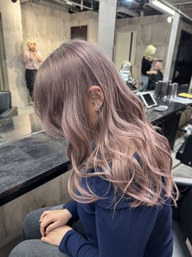 メゾン 心斎橋店(Maison) ピンクグレージュ（ブリーチ２回～）