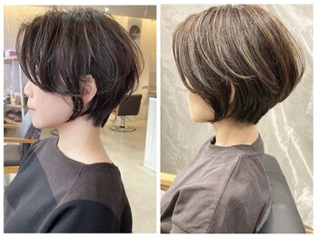 RelyQuilt岡本　ショート＆ボブ専門/髪質改善/白髪ぼかし/白髪染め