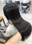 縮毛矯正　ストレート