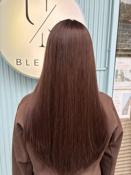 アン ブリーチ(UN BLEACH) チョコレートブラウン×髪質改善TR