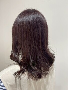ヴァンカウンシル 清須店(VANCOUNCIL) 暖色カラーで透明感UP◎艶めきカシスブラウン